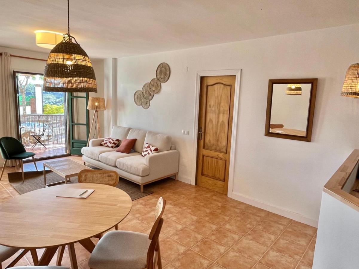 Ferienwohnung Casa La Aguanosa Con Piscina Y Vistas Al Mar Frigiliana Exterior foto