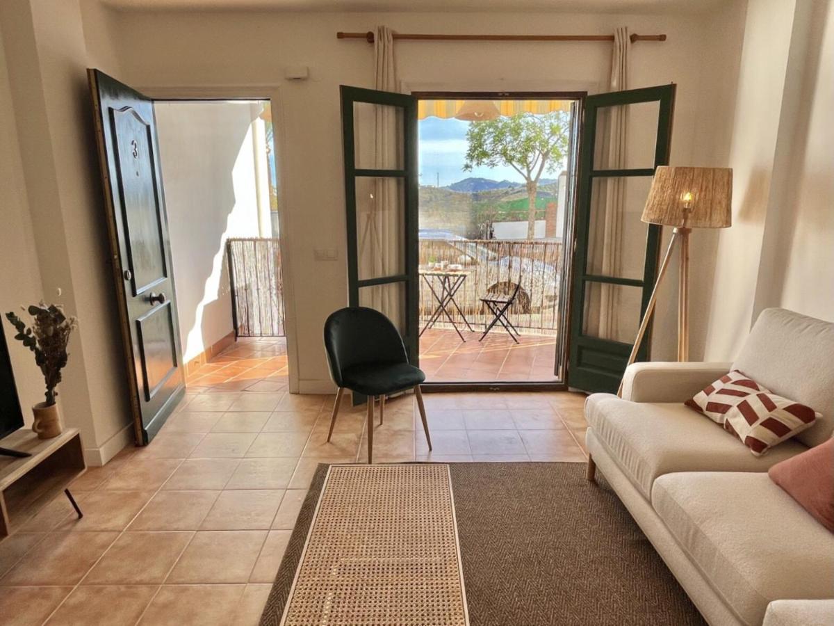 Ferienwohnung Casa La Aguanosa Con Piscina Y Vistas Al Mar Frigiliana Exterior foto